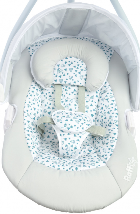 Raffi wysokiej klasy huśtawka elektryczna dla niemowląt Caretero - GREY