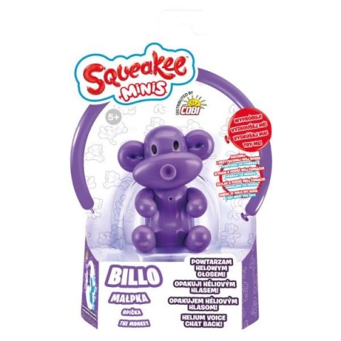 SQUEAKEE MINIS 12303 Małpka Interaktywne zwierzątko balonikowe p3