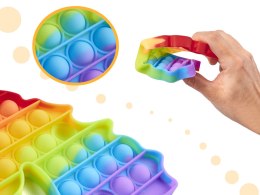 Zabawka sensoryczna Push Bubble Pop Fidget toy jednorożec tęczowy