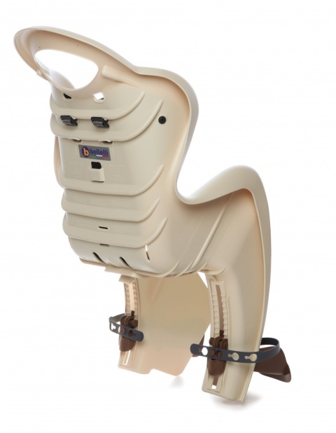 Bellelli MR FOX STANDARD Fotelik rowerowy mocowany do ramy - Beige Vintage