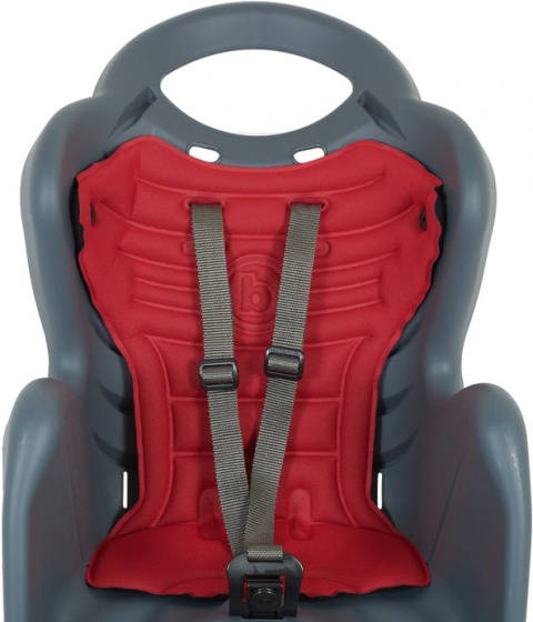 Bellelli TIGER CLAMP Fotelik rowerowy mocowany do bagażnika - WHITE / TURQUOISE