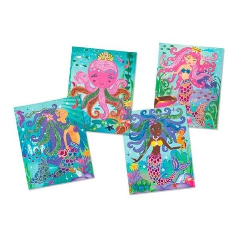 Box Candiy, zestaw artystyczny brokat Syrenki