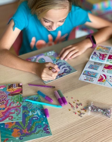 Box Candiy, zestaw artystyczny brokat Syrenki