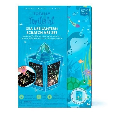 Box Candiy, zestaw kreatywny zdrapka Lampion Ocean