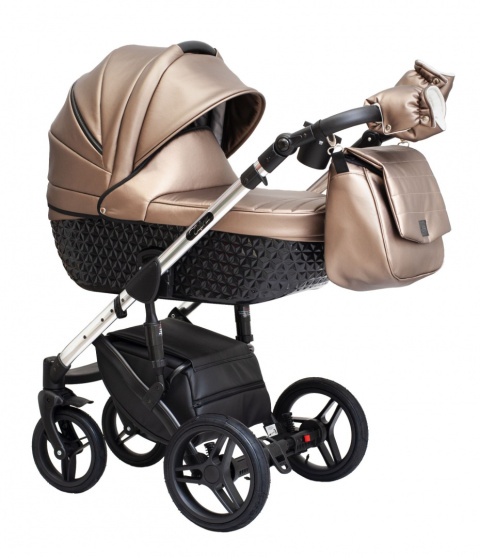 EUFORIA Premium Black 2w1 Paradise Baby wózek wielofunkcyjny Polski Produkt - kolor 06