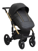 EUFORIA Premium Gold 3w1 Paradise Baby wózek wielofunkcyjny z fotelikiem KITE 0-13kg Polski Produkt - kolor 02