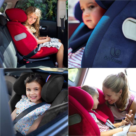 OLYMP Renolux 9-36 kg i-Size 76-150 cm 3* ADAC fotelik samochodowy z IsoFix (wiek ok. 15 miesięcy - 12 lat) - Passion