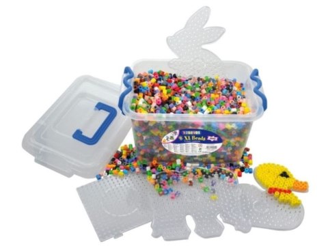 Prasowanka, Koraliki Do Prasowania, Wersja XXL, Zestaw 6000 El Świecące W Ciemności