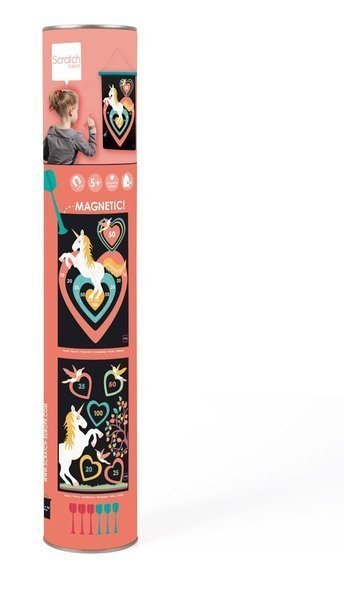 Scratch, Rzutki magnetyczne Jednorożec USZKODZONE OPAKOWANIE RABAT 10%
