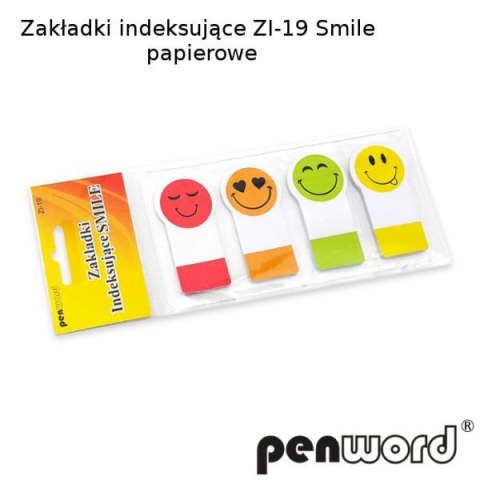 Zakładki indeks. ZI-19 Smile papierowe