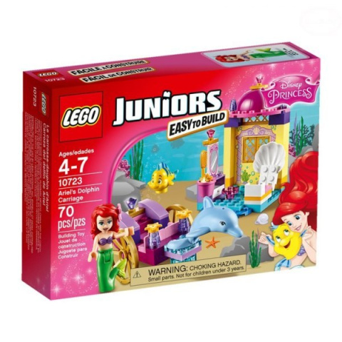 JUNIOR KARETA AMELKI Z DELFINE Lego LEG 10723