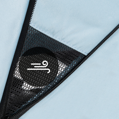 HAUCK SWIFT X DUO Deluxe Canopy Budka do wózka podwójnego Swift X Duo - Iceblue