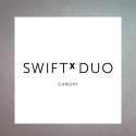 HAUCK SWIFT X DUO Deluxe Canopy Budka do wózka podwójnego Swift X Duo - Rose