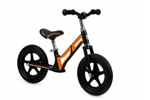 MoMi MOOV Rowerek biegowy magnezowa rama 2,8 kg - Pomarańczowy