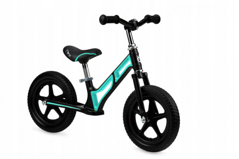 MoMi MOOV Rowerek biegowy magnezowa rama 2,8 kg - Turkusowy