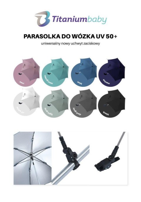 PARASOL uniwersalny TB UV 50+ Pink