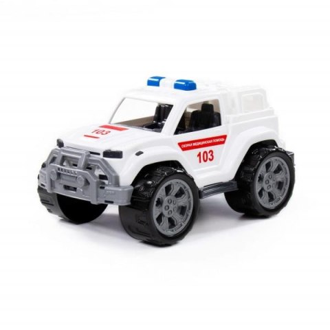Polesie 83951 Samochód "Legion" karetka pogotowia, ambulans w siatce