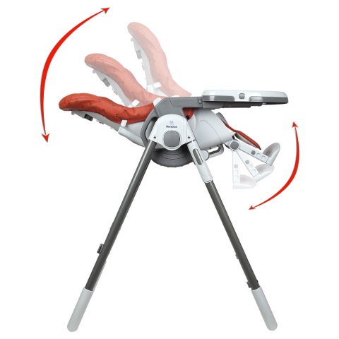 Vision Renolux krzesełko do karmienia - Terracotta