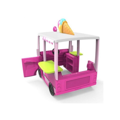 FEBER Różowy Food Truck 2w1 Kuchnia i Pojazd Artykuły Spożywcze Akcesoria kuchenne 50 el.