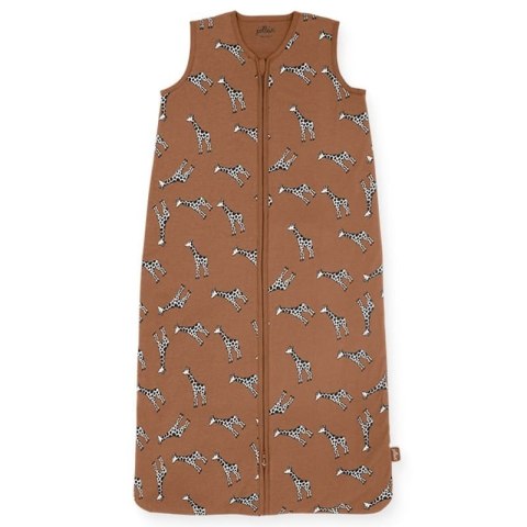 Jollein śpiworek niemowlęcy do spania 0,5 tog GIRAFFE Caramel 110 cm