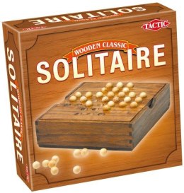 Solitaire wooden classic gra 14025 TACTIC