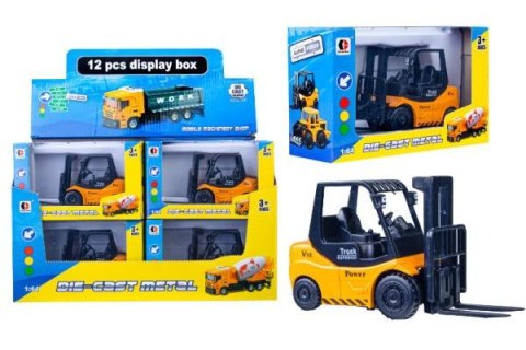 Wózek widłowy widlak Die-cast metal 1002751 p12 cena za 1 szt