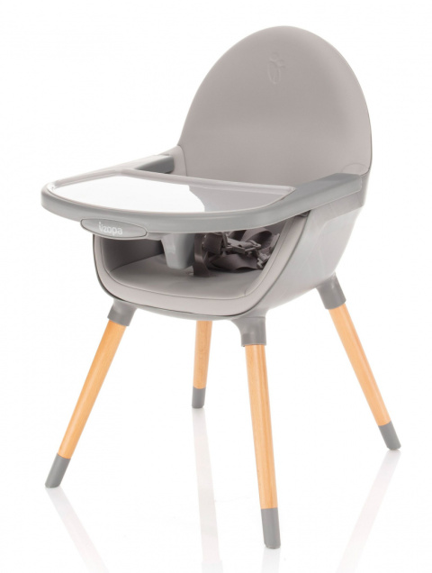 DOLCE Zopa krzesełko do karmienia dla dzieci od 6 miesiąca do 15 kg - Dove Grey