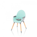 DOLCE Zopa krzesełko do karmienia dla dzieci od 6 miesiąca do 15 kg - Ice Green/Grey