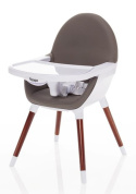 DOLCE Zopa krzesełko do karmienia dla dzieci od 6 miesiąca do 15 kg - Minky Grey