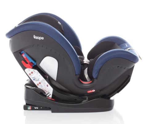 UNIVERSAL FIX Zopa 0-36 kg dziecięcy fotelik samochodowy z IsoFix - Twilight Blue