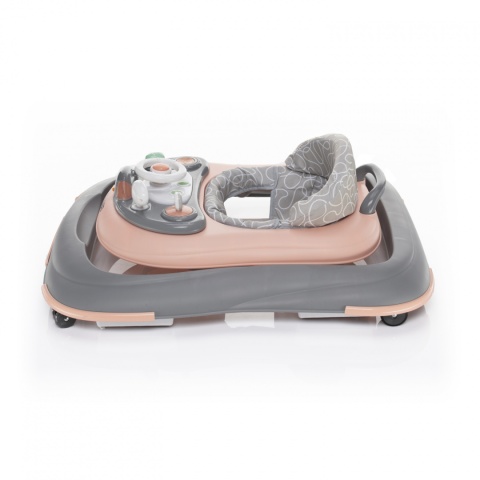 Fiesta Zopa 6m+ chodzik interaktywny - Grey/Pink