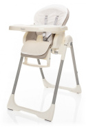 IVOLIA Zopa krzesełko do karmienia dla dzieci od urodzenia do 15 kg - Beige Grey