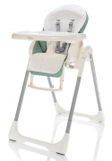 IVOLIA Zopa krzesełko do karmienia dla dzieci od urodzenia do 15 kg - Silver Green