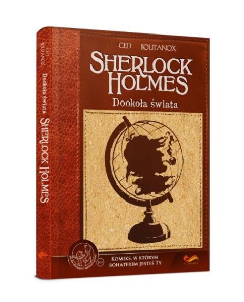 Książka Sherlock Holmes. Dookoła świata Komiks paragrafowy