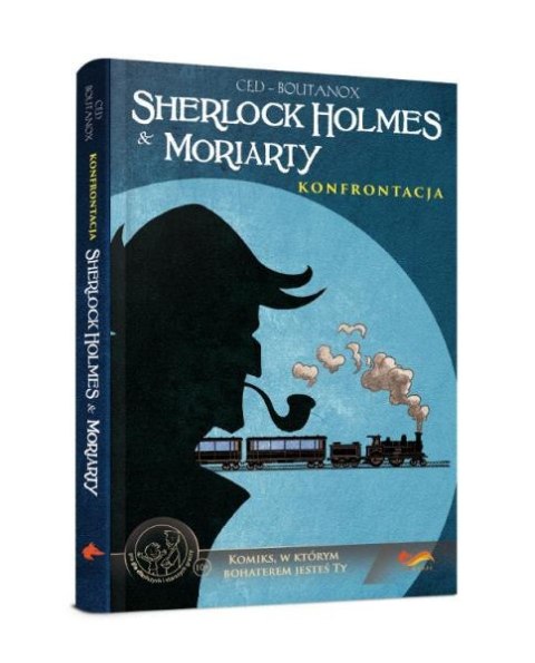 Książka Sherlock Holmes & Moriarty. Konfrontacja Komiks paragrafowy