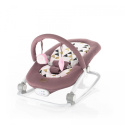 RELAX Zopa leżaczek dla dzieci od urodzenia do 18 kg - Pink Triangles