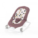 RELAX Zopa leżaczek dla dzieci od urodzenia do 18 kg - Pink Triangles