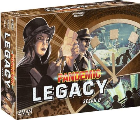 Pandemic Legacy: Sezon 0 gra REBEL