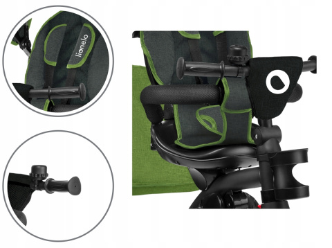 Tris Lionelo rowerek trójkołowy 1,5-5 lat do 25kg - green lime