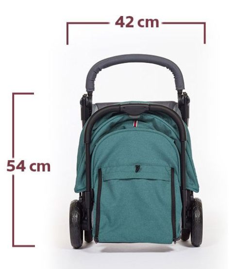 M2 MAST Swiss Design wózek spacerowy waży tylko 5.95 kg - Light Grey