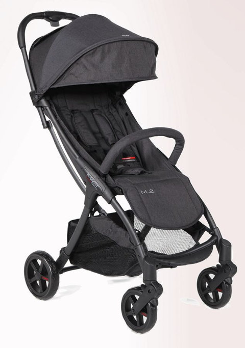 M2 MAST Swiss Design wózek spacerowy waży tylko 5.95 kg - Light Grey