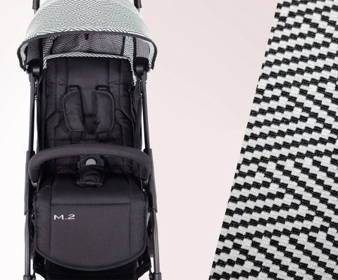 M2 MAST Swiss Design wózek spacerowy waży tylko 5.95 kg - Optical