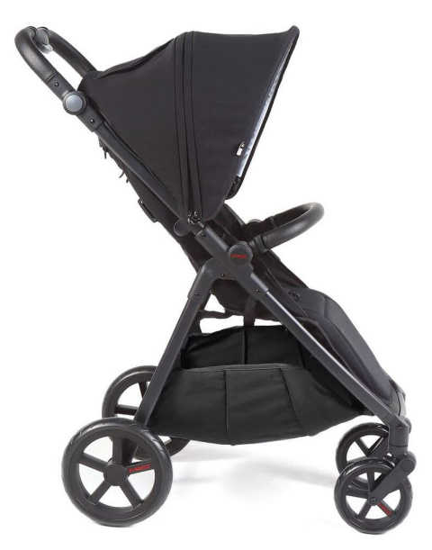 M4 MAST Swiss Design wózek spacerowy do 22 kg, waży tylko 8 kg - Onyx