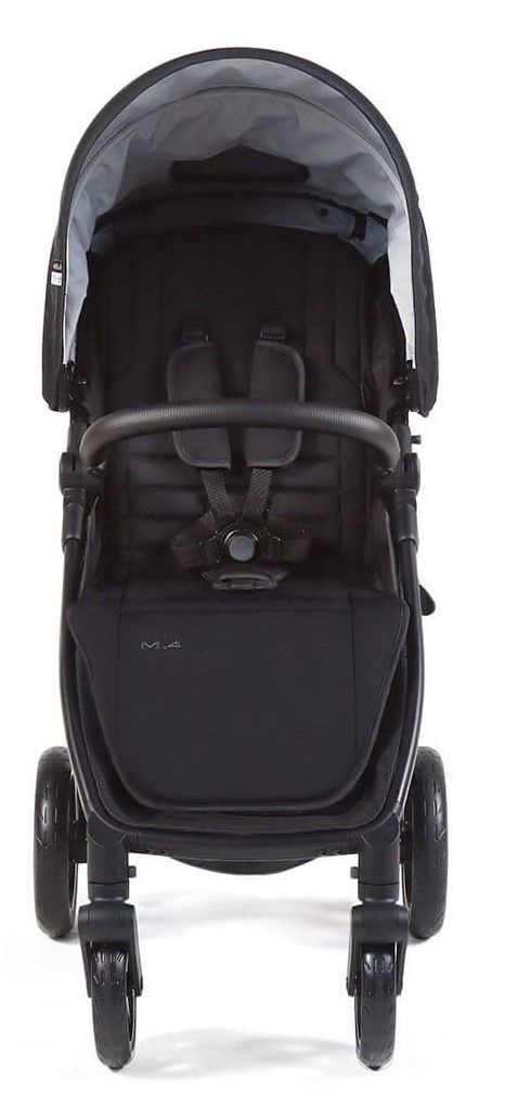 M4 MAST Swiss Design wózek spacerowy do 22 kg, waży tylko 8 kg - Onyx