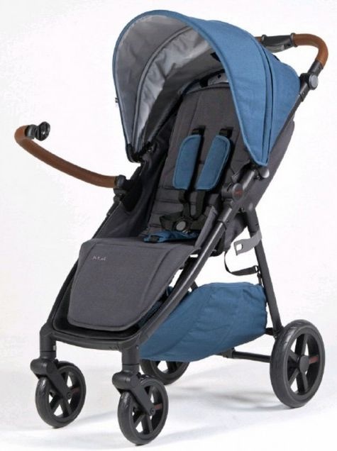 M4 MAST Swiss Design wózek spacerowy do 22 kg, waży tylko 8 kg - Onyx