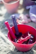 Składane wiaderko do wody i piasku Scrunch Bucket - Czerwony