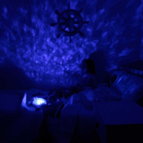 Cloud b Tranquil Turtle Ocean Blue -Żółw podwodny - Lampka CLTT-7423-PRL