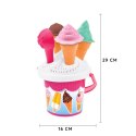 WOOPIE Sandbox Set ICE CREAM Molds Ice Cream Bucket for Sand