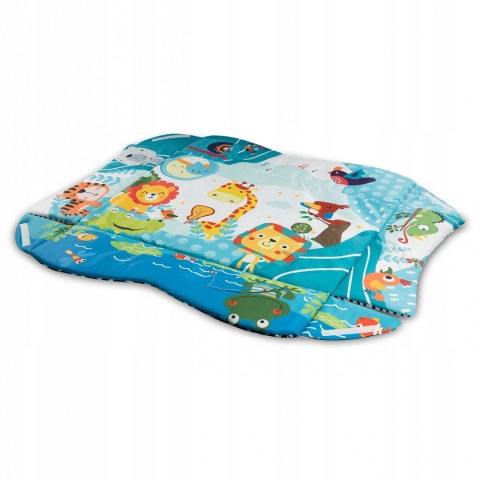 ANIKA Plus Lionelo mata edukacyjna 2w1 z funkcją kojca - Multicolor