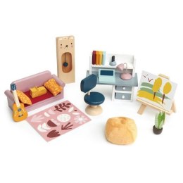 Drewniane meble do domku dla lalek - pokój młodzieżowy, Tender Leaf Toys